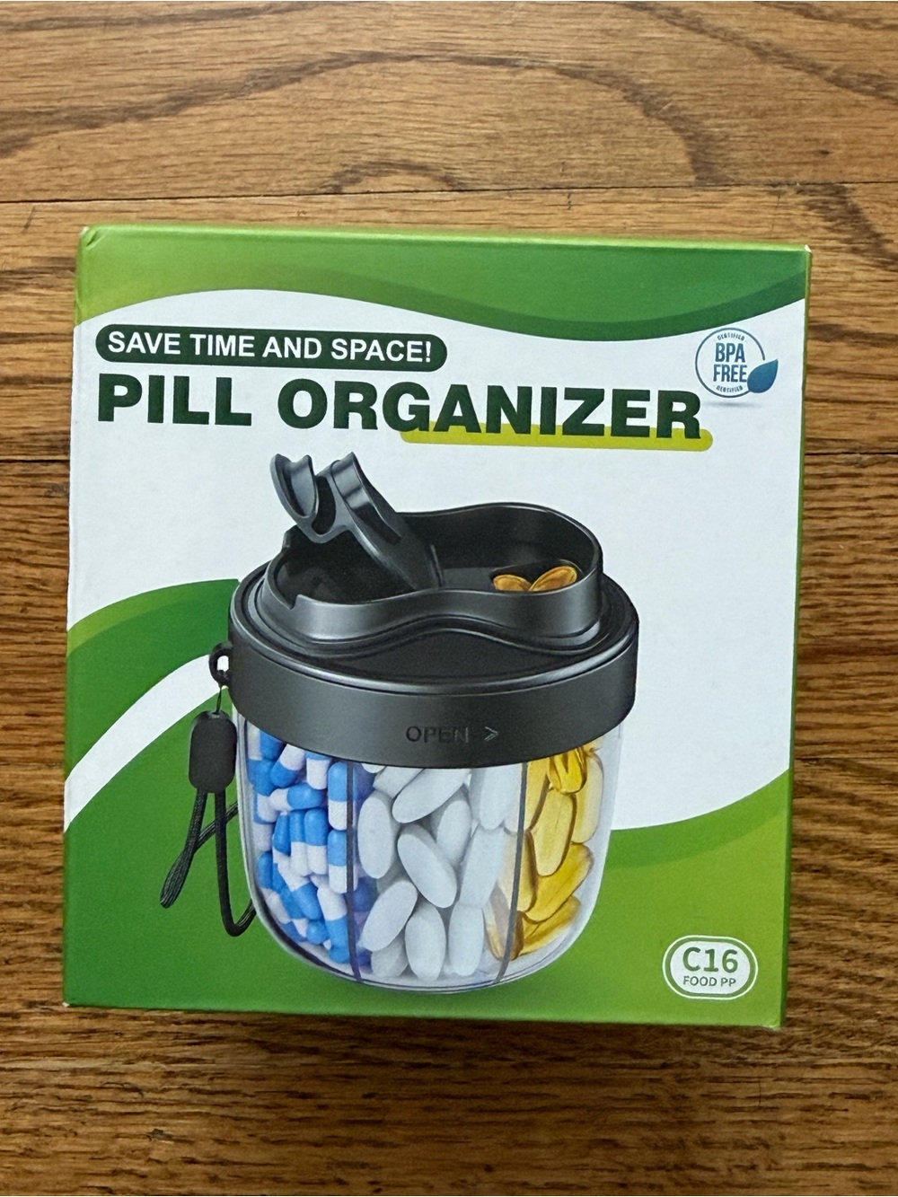 Pill Organizer Travel Case